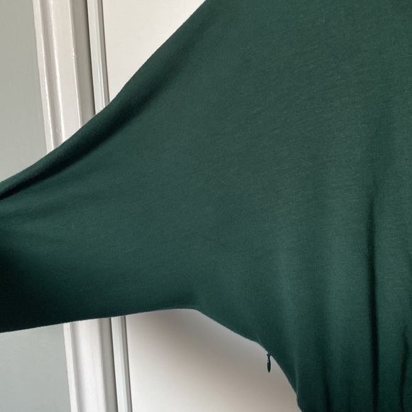 Halston Heritage cinched waist long sleeve dress - Picture 3 of 4